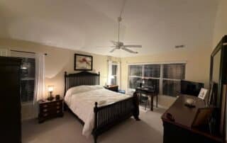 can you sleep in a freshly painted room